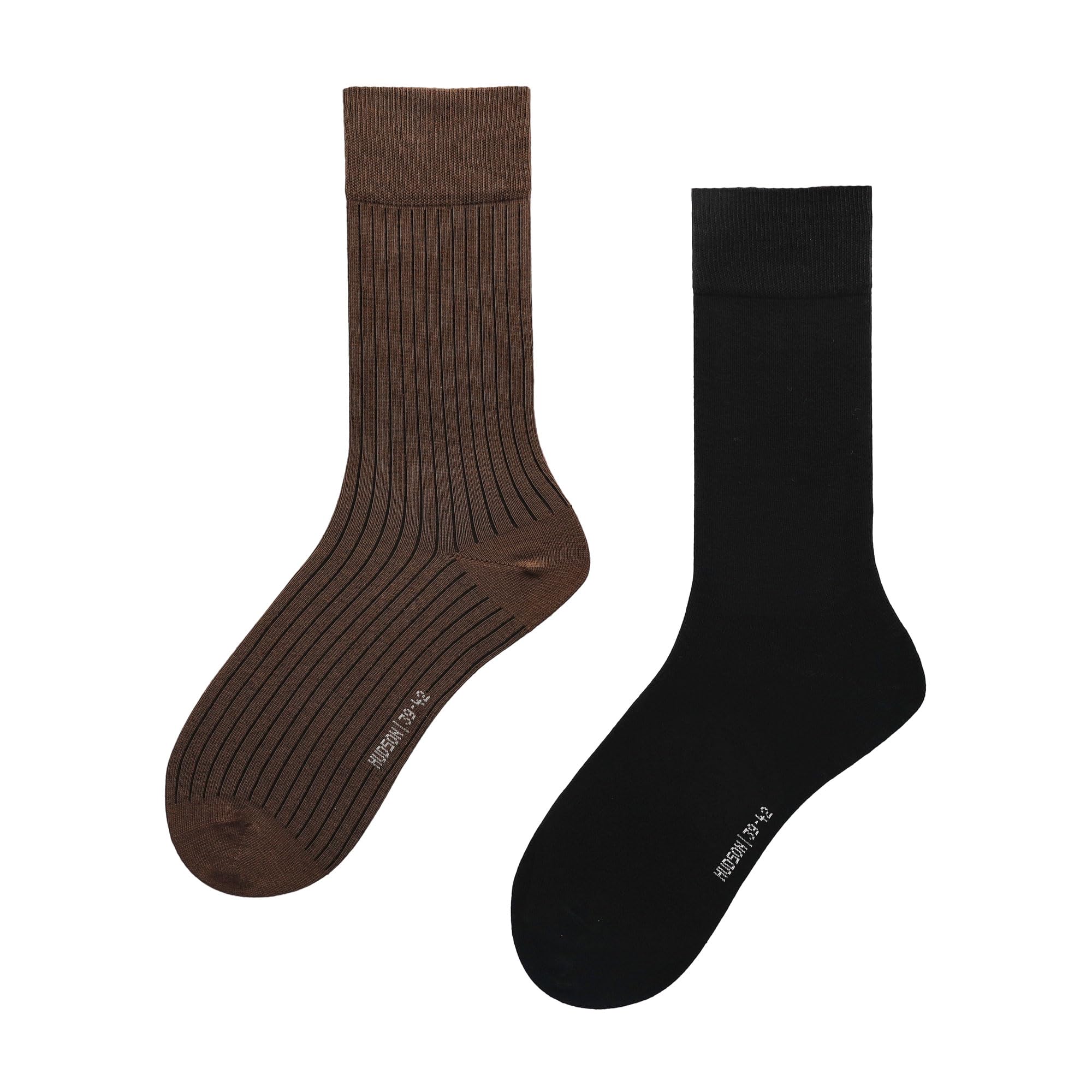 hudson-relax-playful-rib-socken-herren-schwarz-39-42-2er-pack image 6