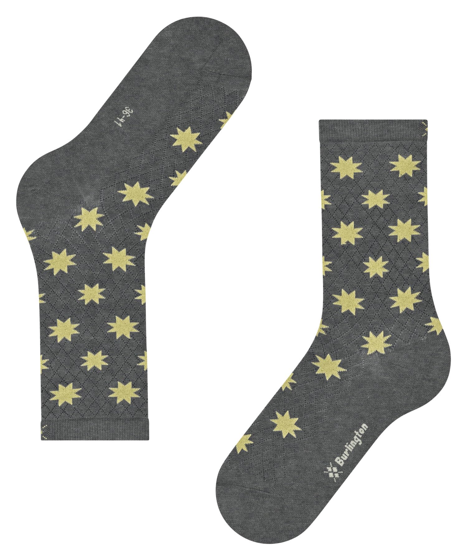 burlington-reindeer-holly-jolly-socken-grau-damen-baumwolle image 5