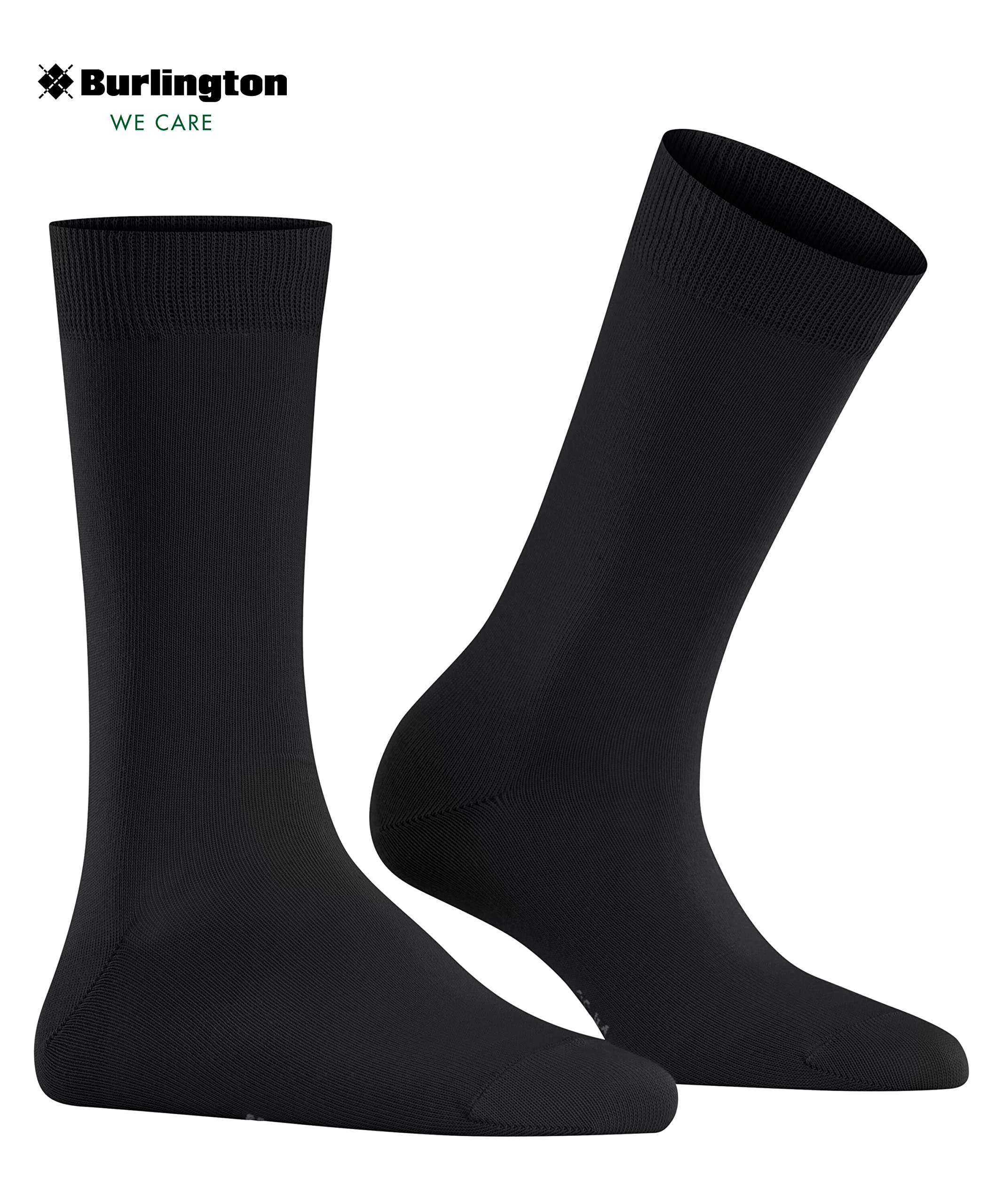burlington-lady-damensocken-schwarz-baumwolle image 4