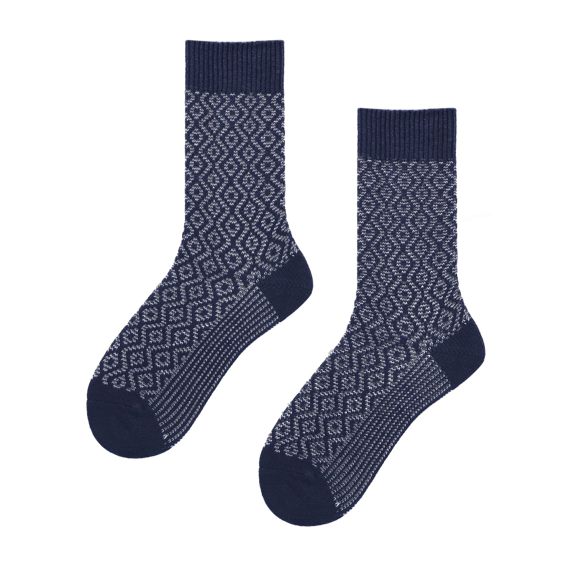 hudson-relax-cozy-graphic-socken-wollmix-schwarz-43-46 image 4