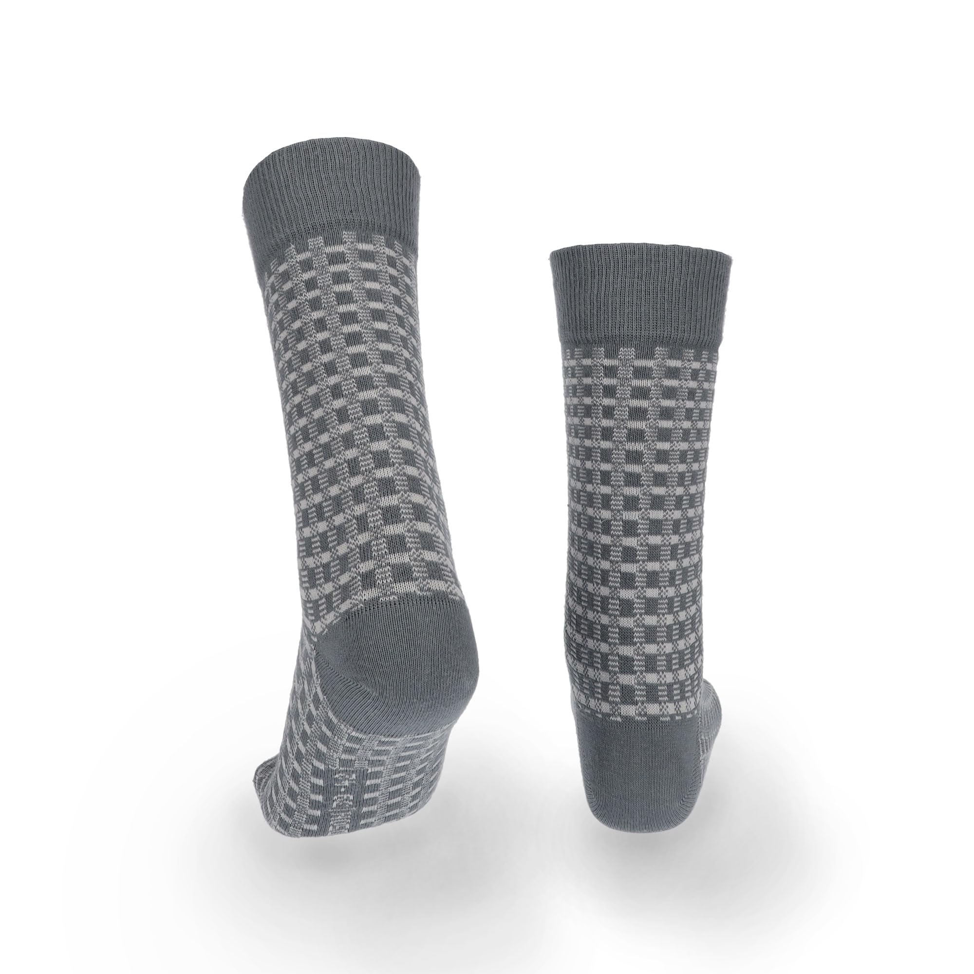 hudson-only-link-herrensocken-denim-blue-kariert image 3
