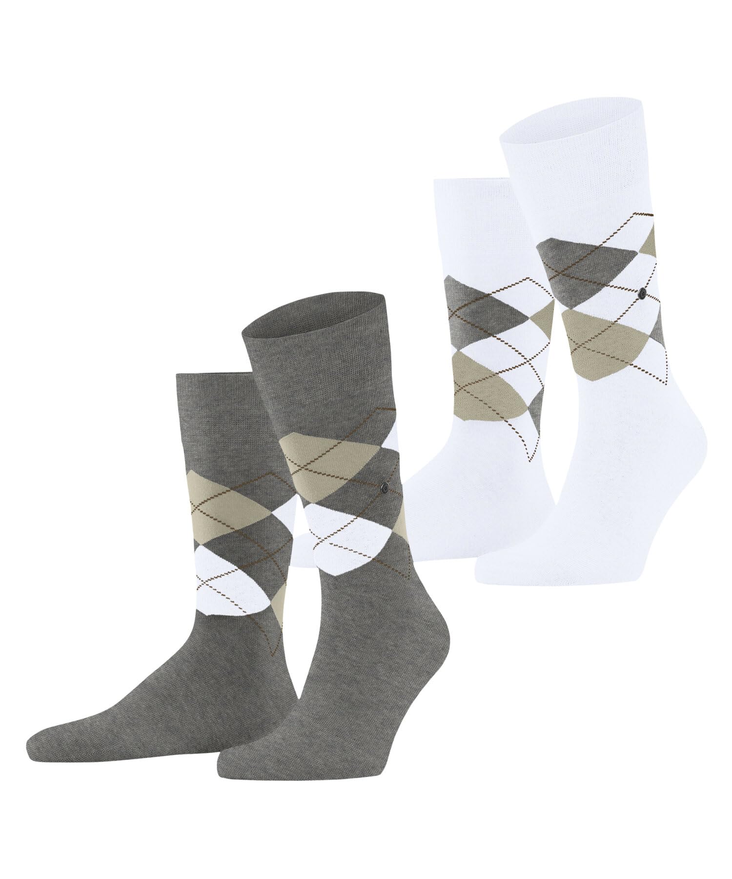burlington-everyday-argyle-herrensocken-baumwolle-gr-n-2er image 7
