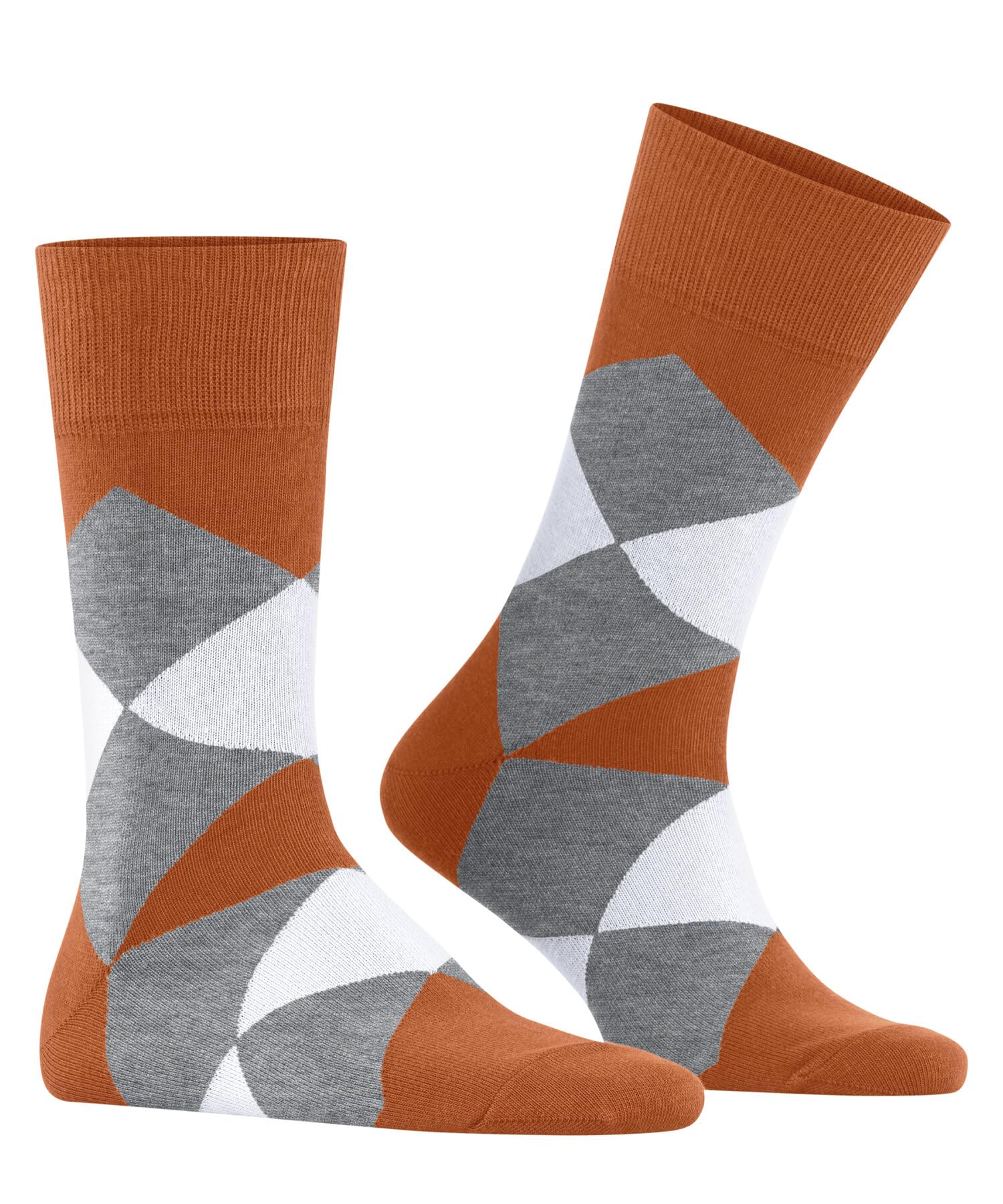 burlington-clyde-herren-socken-baumwolle-orange-carrot-8951 image 4
