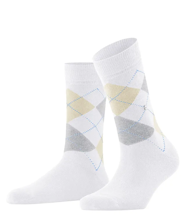 burlington-queen-damen-socken-lilac-36-41-baumwolle-argyle image 1