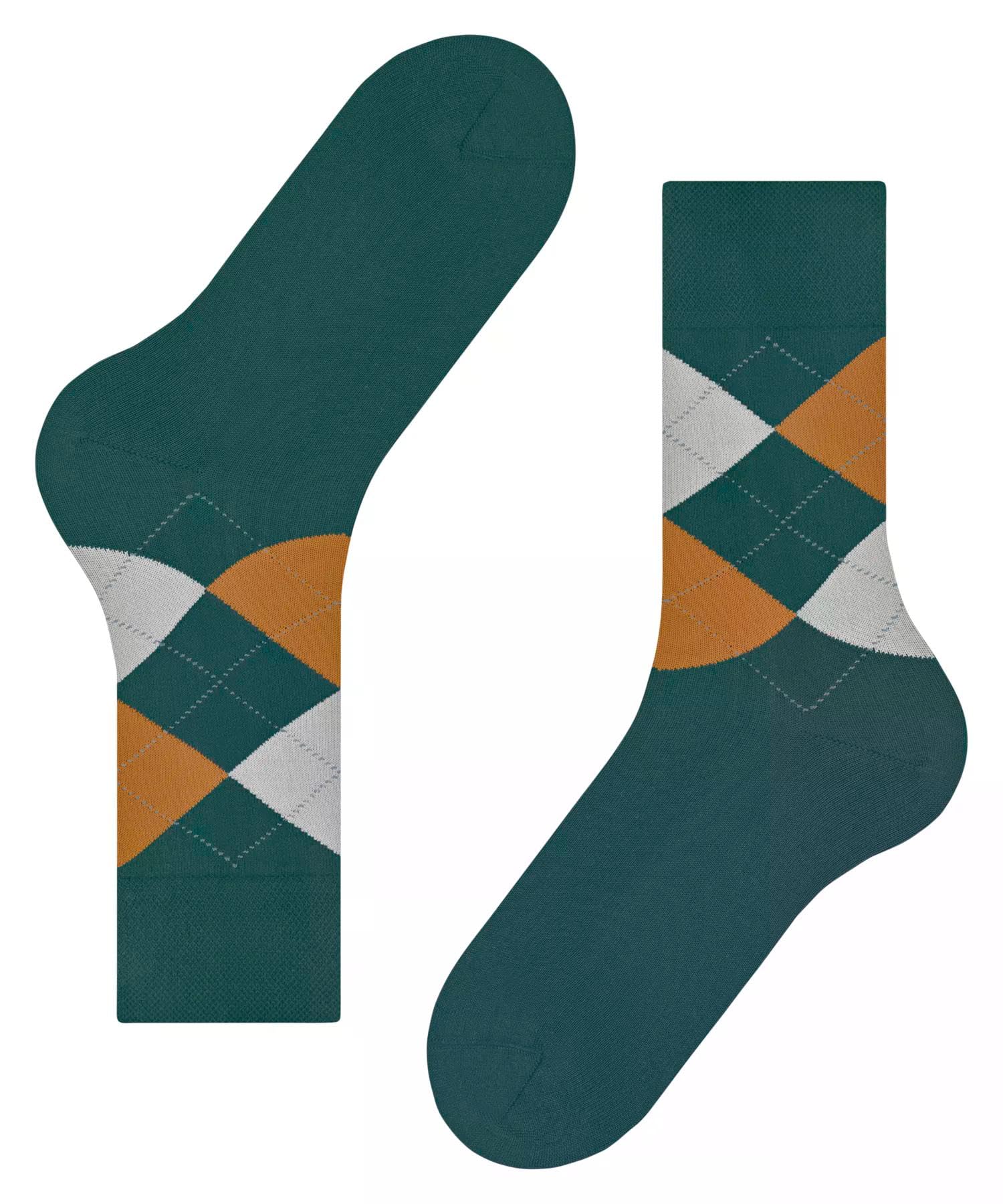falke-sensitive-argyle-socken-petrol-43-46-baumwolle-rauten image 5