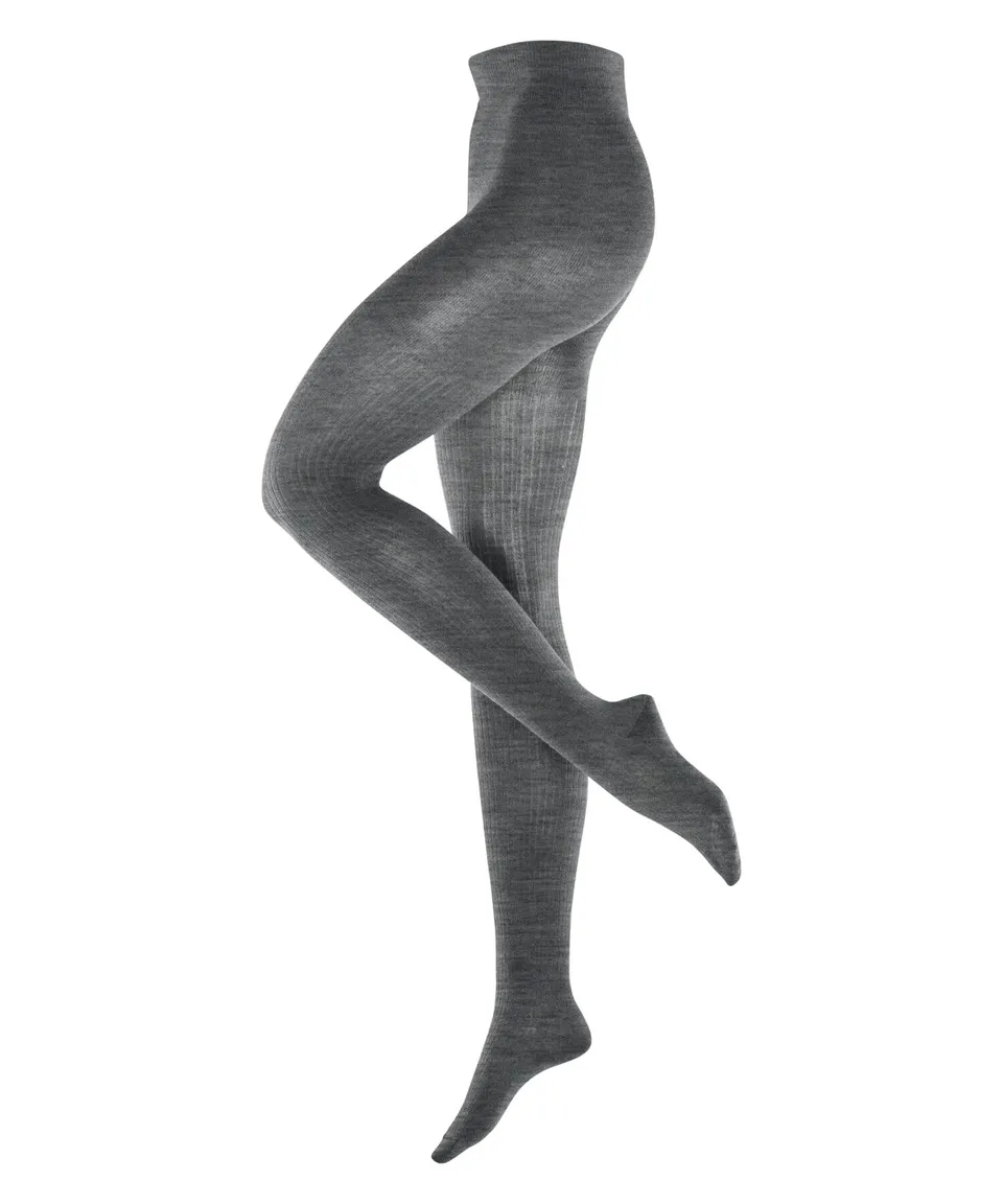 burlington-rib-couture-strumpfhose-wolle-grau-dark-grey-40-42 image 1
