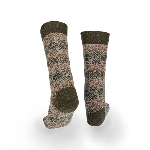 hudson-only-noble-nordic-socke-herren-dirty-green-farbverlauf image 8