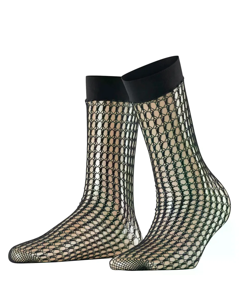 falke-wicker-game-s-ckchen-schwarz-netz image 1