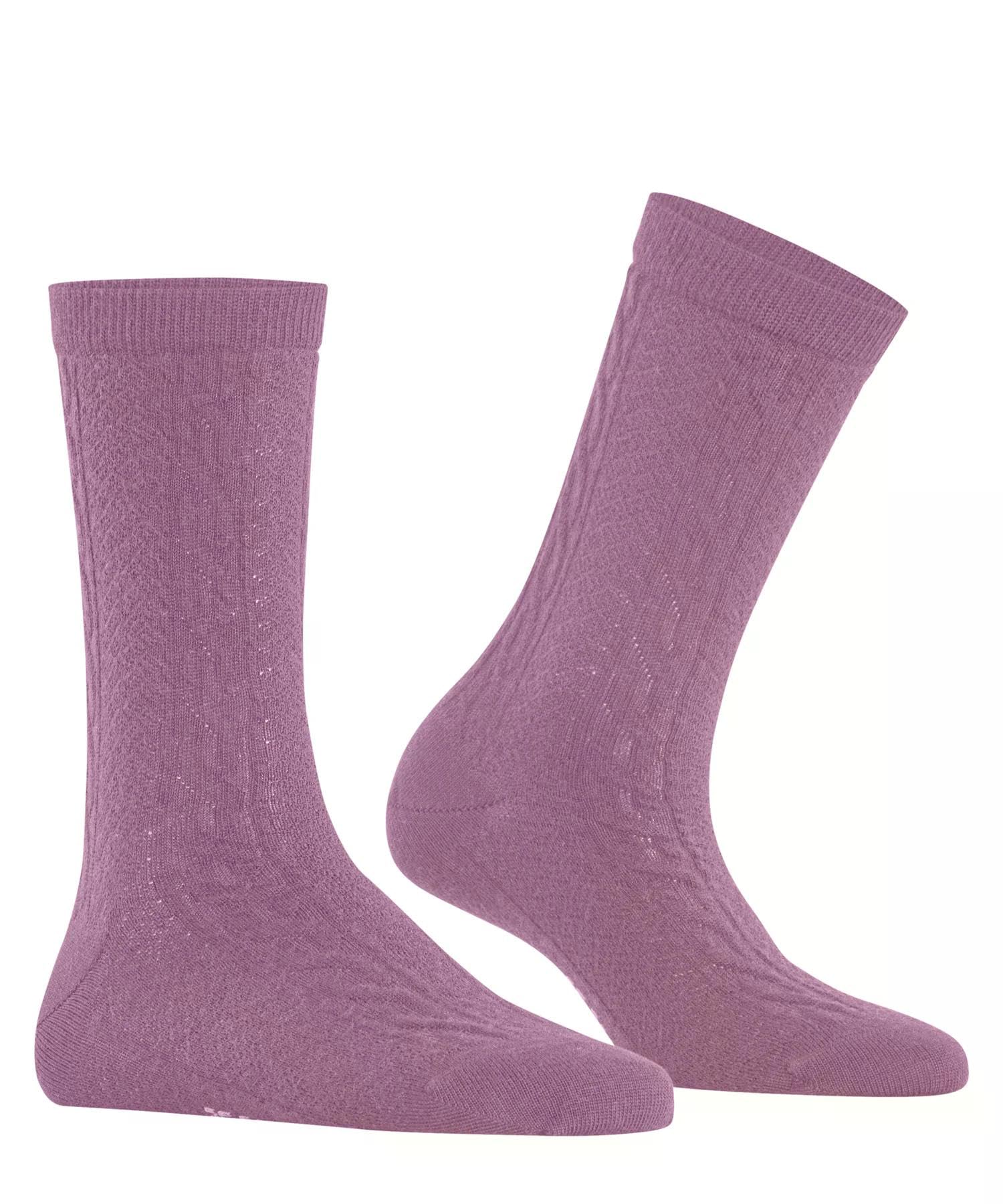 falke-declivity-socken-blush-zopfmuster-wolle-35-38 image 4