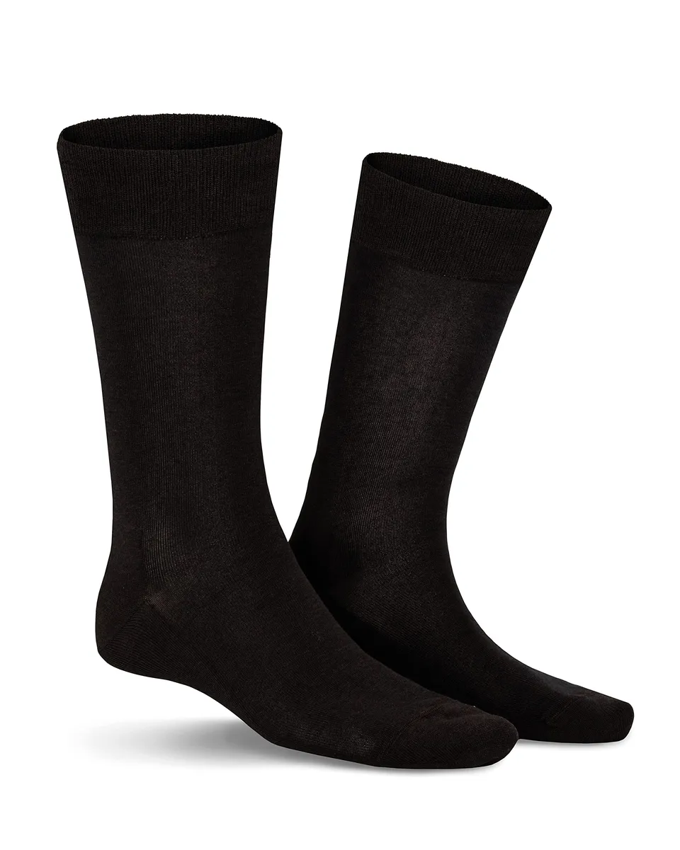 kunert-clark-herren-socken-baumwolle-druckfrei-schwarz image 1