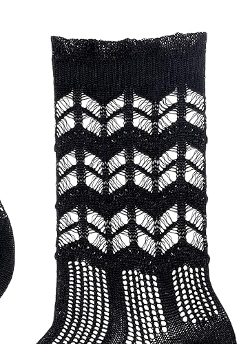 kunert-raffinesse-romantic-ajour-socken-schwarz-39-42 image 6