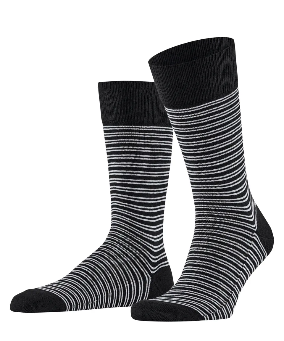 falke-family-herrensocken-baumwolle-39-42-schwarz image 1