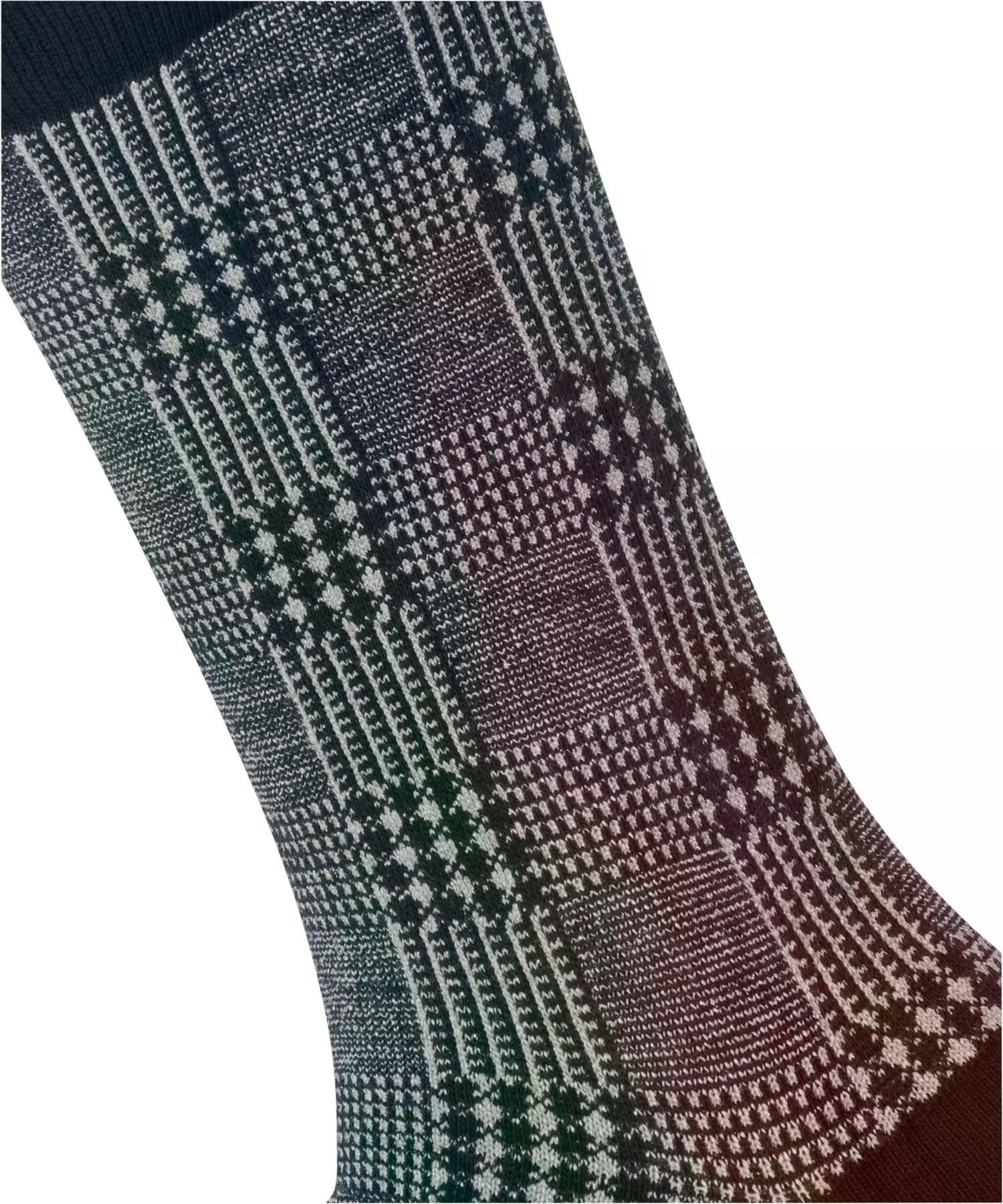 burlington-glitter-check-socken-marine-6120-damen-lurex image 4