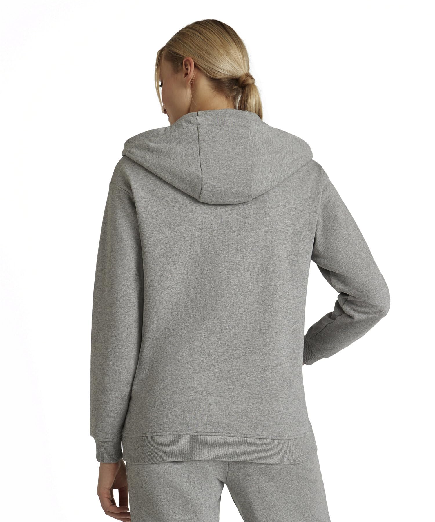 falke-cotton-touch-sweat-zip-jacke-grau-xl-bio-baumwolle image 2