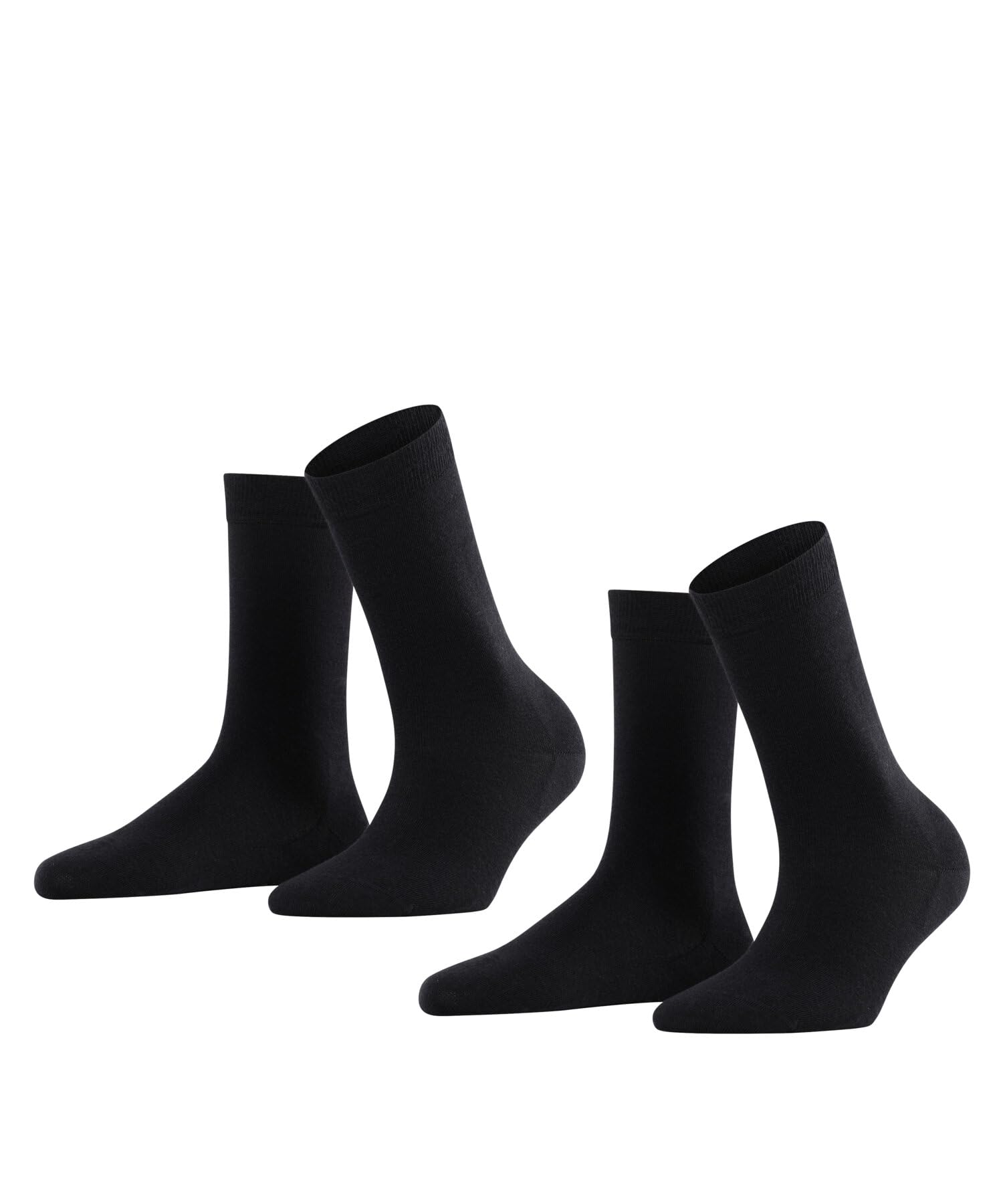 falke-softmerino-socken-wolle-2-paar-damen-37-38-schwarz image 1