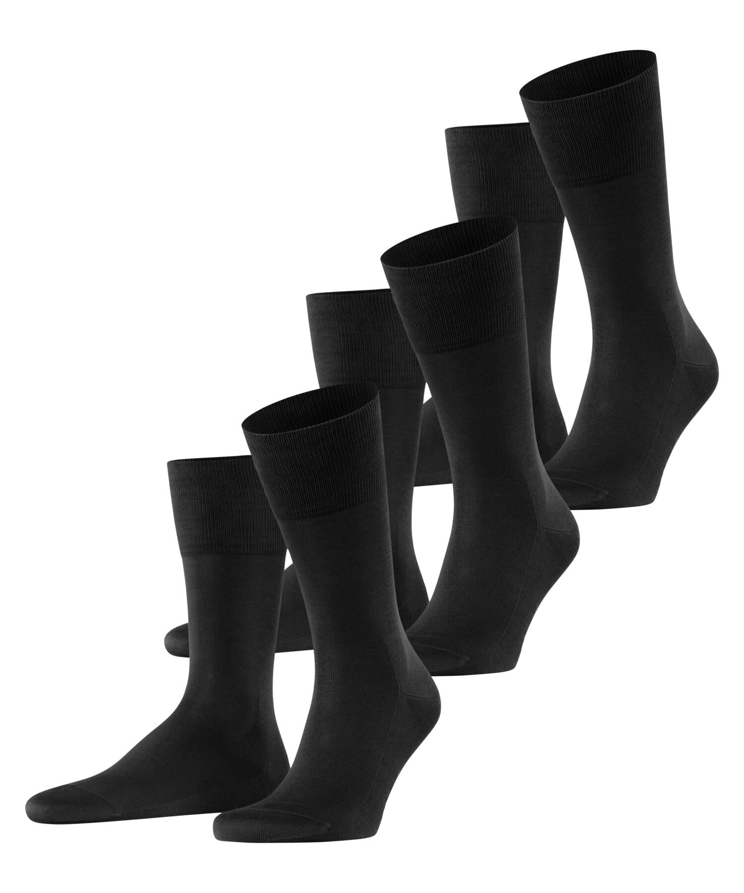 falke-tiago-herren-socken-3er-pack-fil-d-ecosse-schwarz image 8