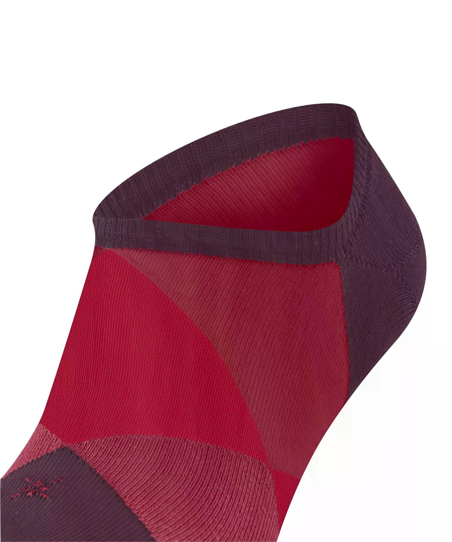 burlington-clyde-herren-sneakersocken-rot-claret-atmungsaktiv image 4