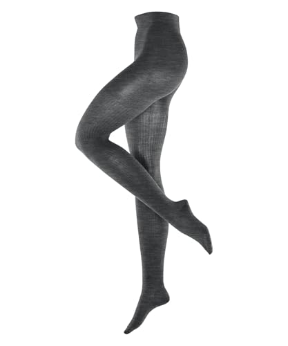 burlington-rib-couture-strumpfhose-wolle-grau-dark-grey-40-42 image 4