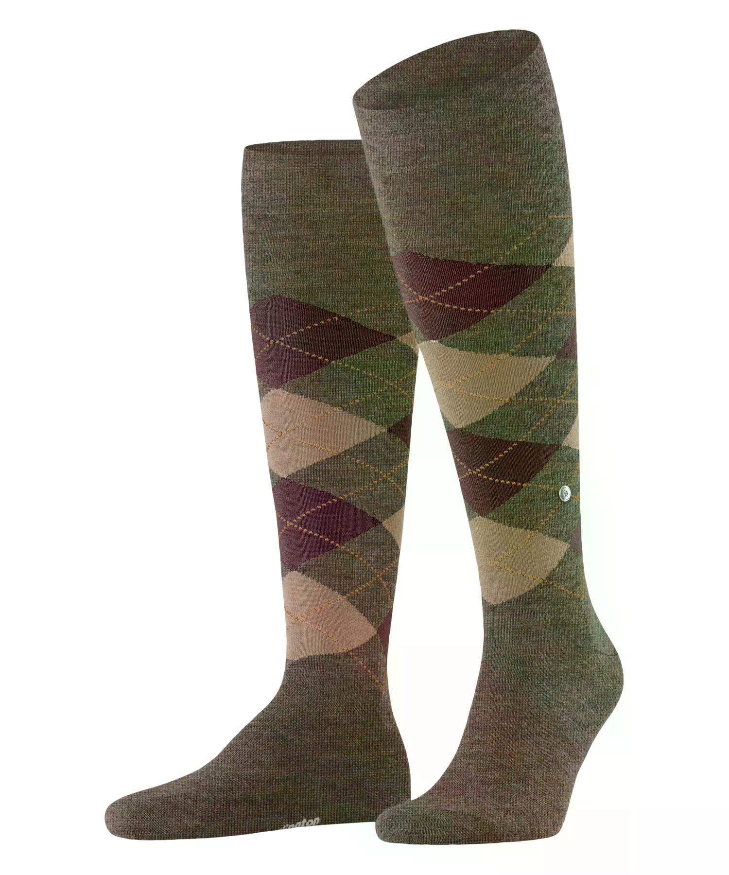 burlington-melange-edinburgh-herren-kniestr-mpfe-gr-n-wolle image 1