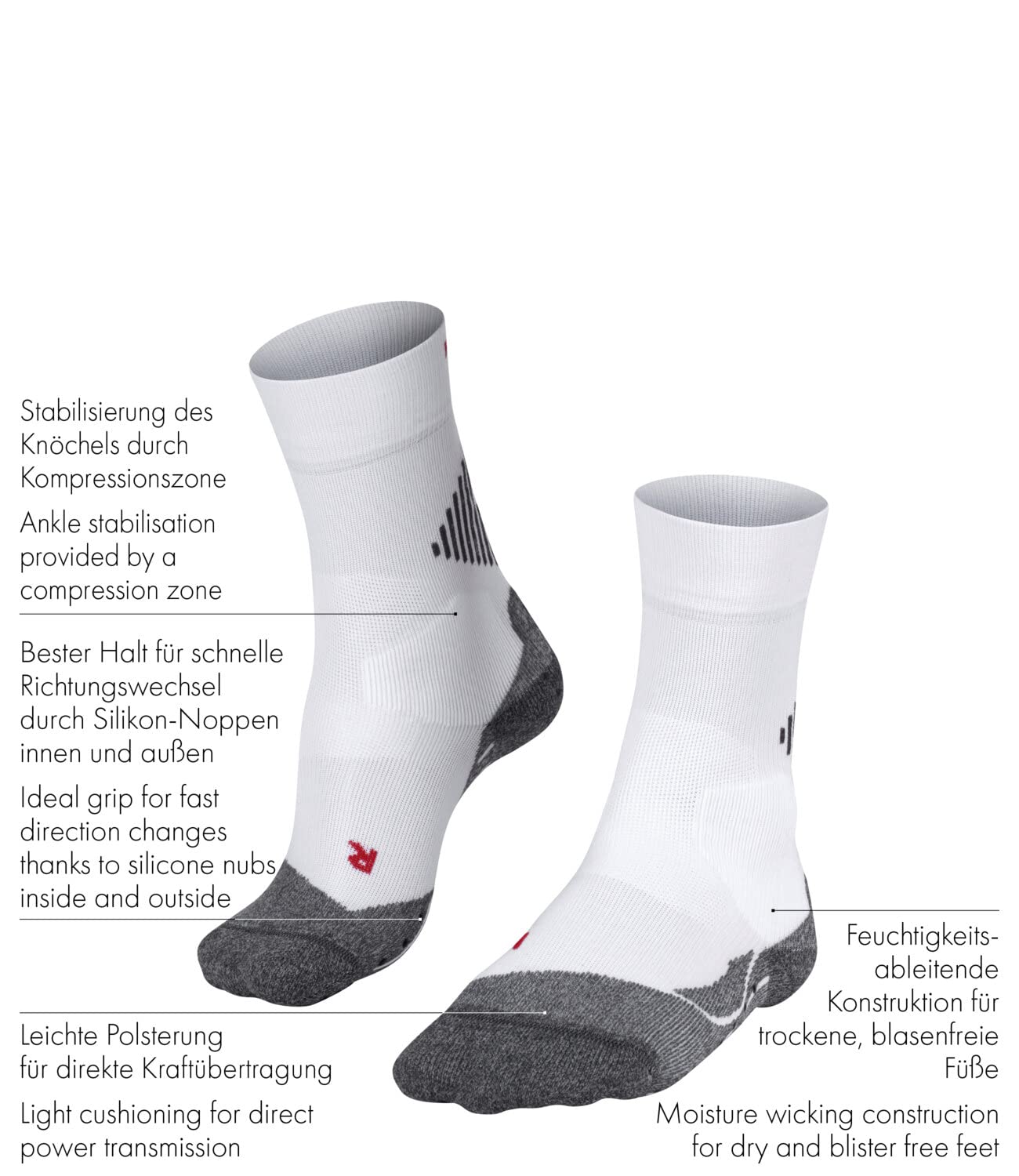 falke-4-grip-stabilizing-sportsocken-kompression-gr-42-43 image 5