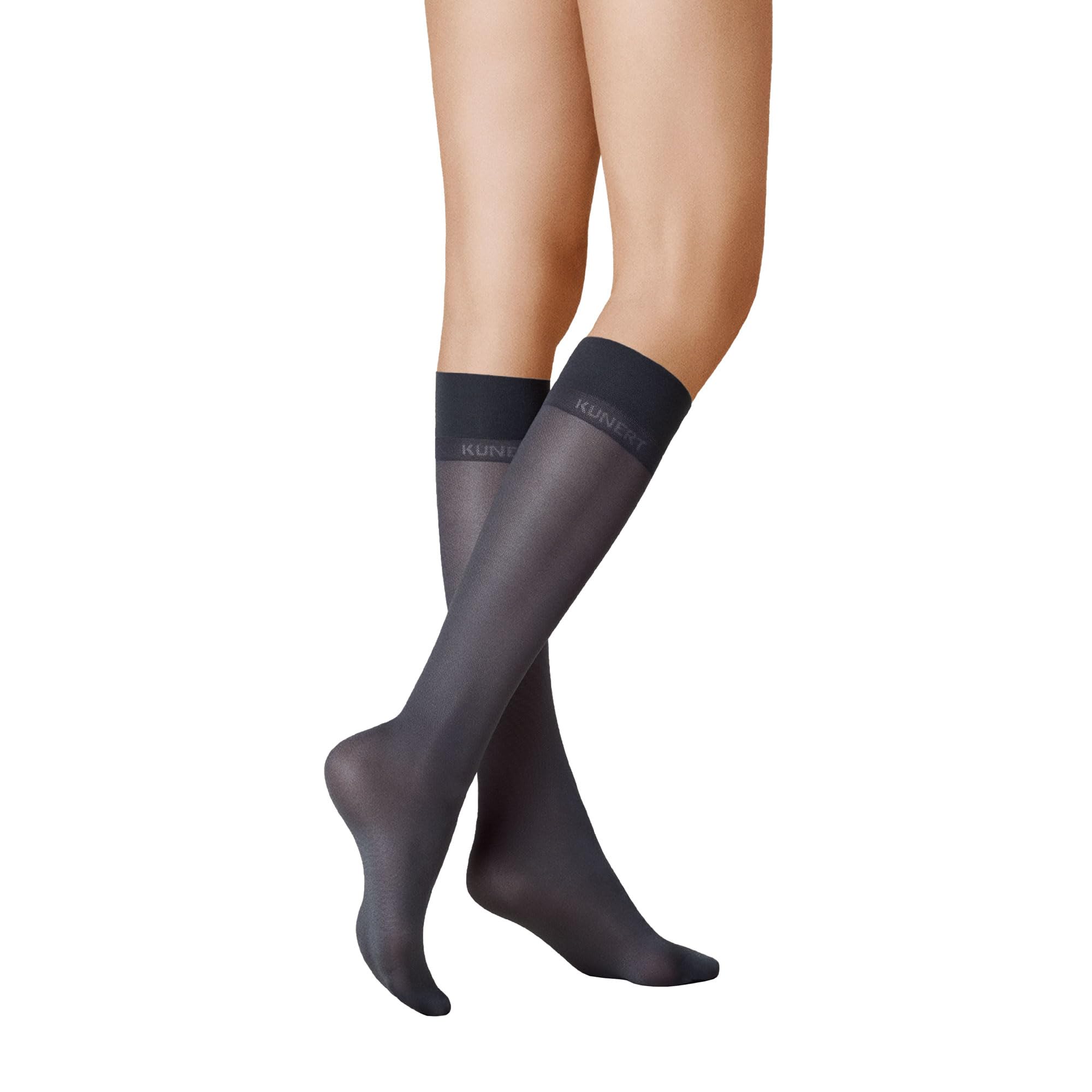 kunert-satin-look-40-kniestr-mpfe-damen-carbon-35-38 image 4