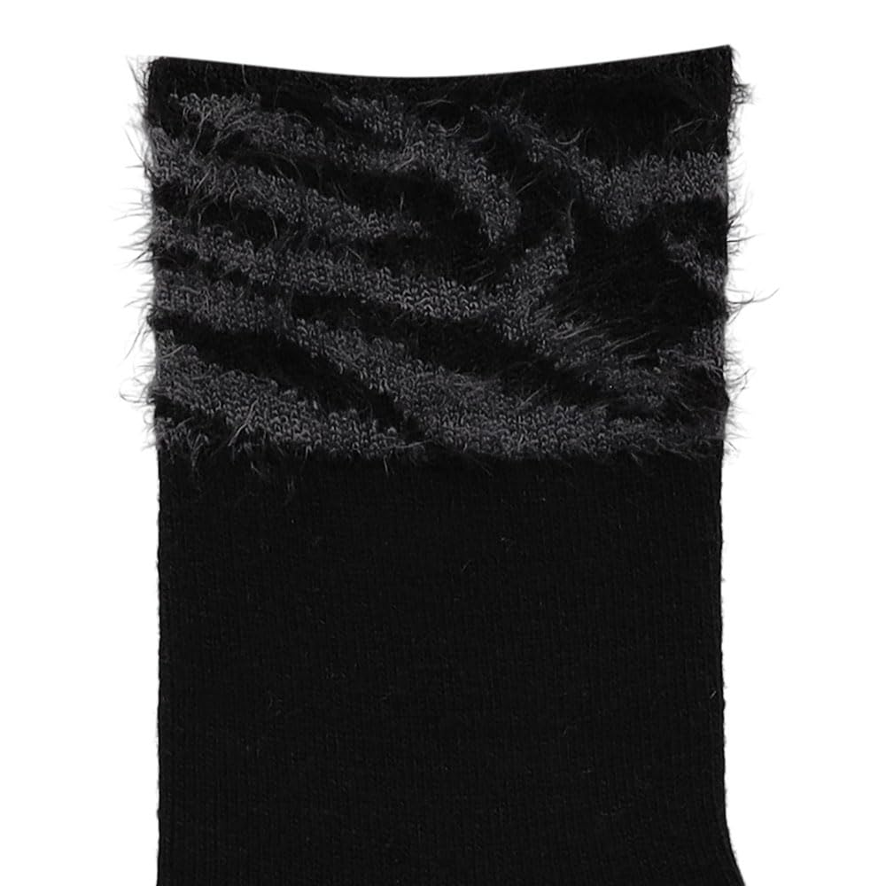 hudson-relax-cozy-tiger-damensocken-schwarz-1er-pack image 2