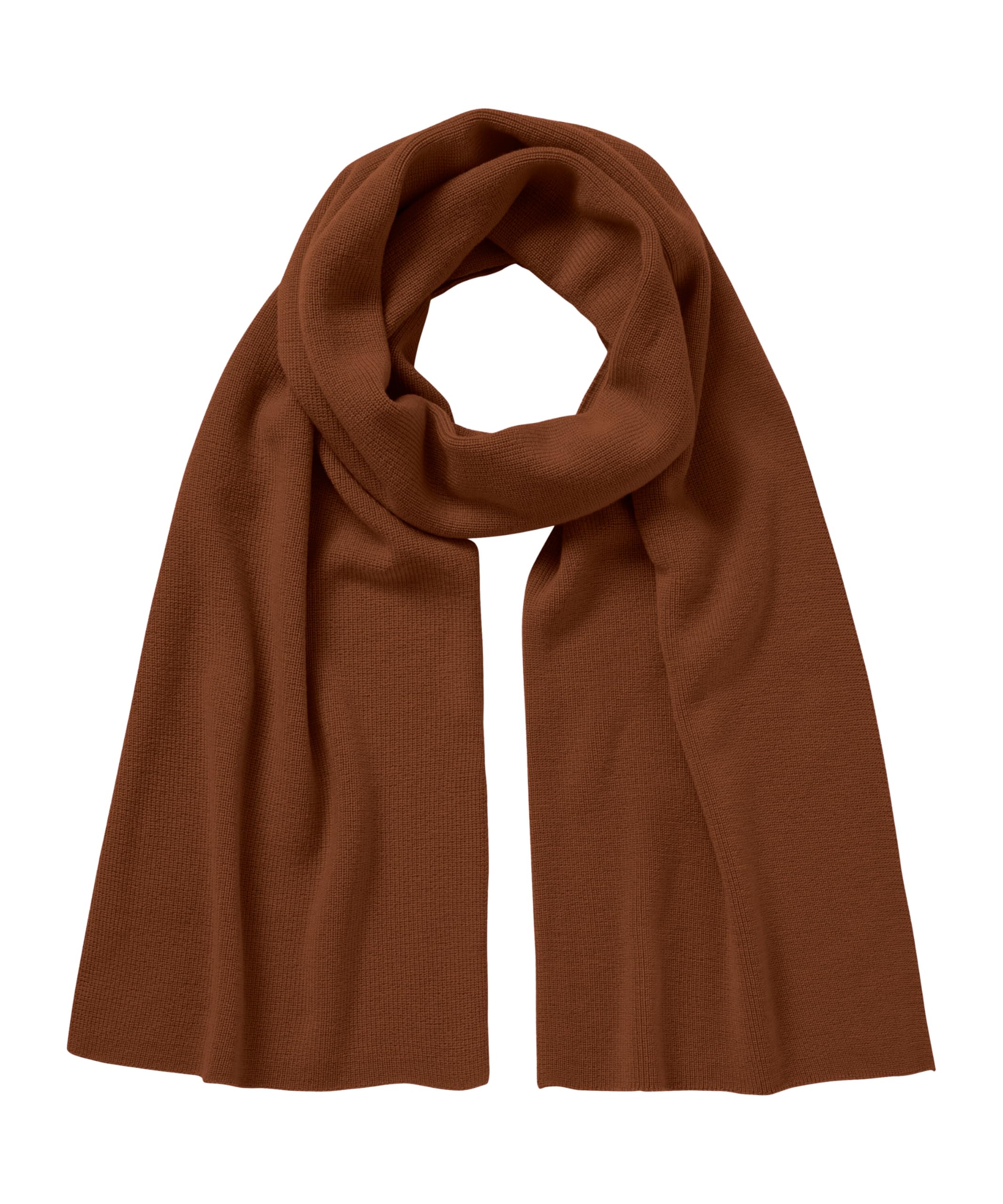 falke-merino-half-cardigan-schal-brown-merinowolle image 1
