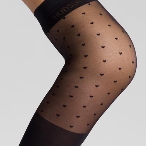 hudson-micro-little-hearts-strumpfhose-60-den-44-46 image 7