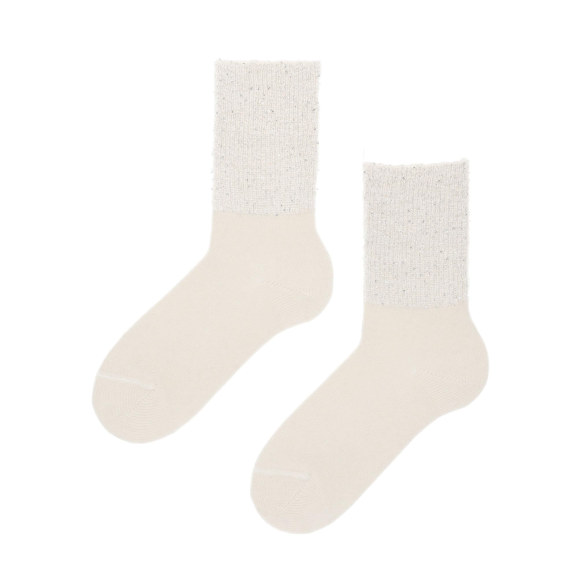 kunert-perfect-shine-socken-silber-glanz-mit-pailletten image 1