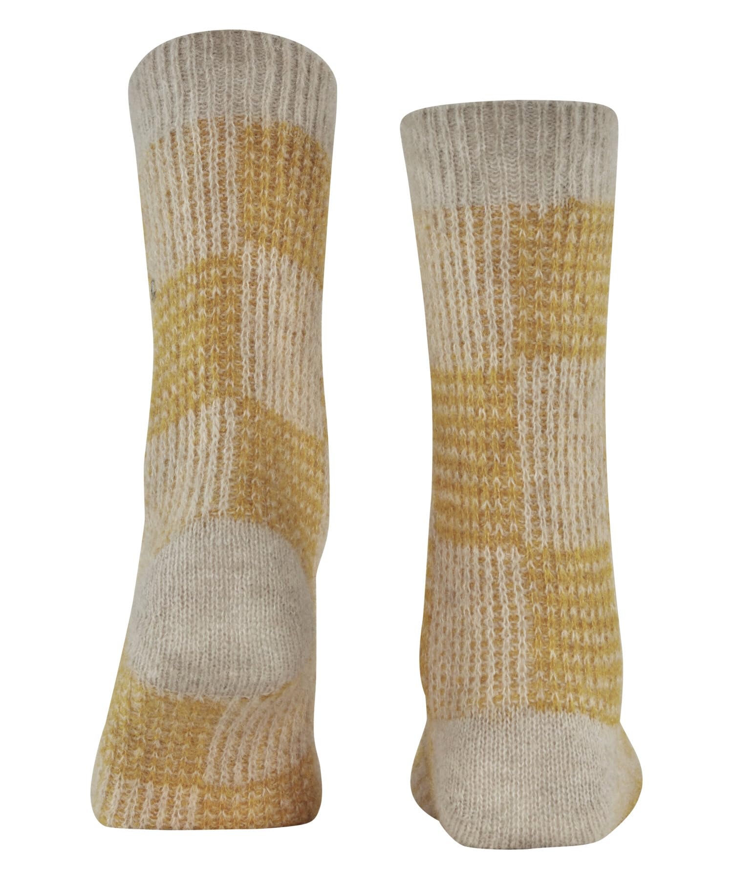 burlington-buffalo-check-bootsocken-beige-ginger-karo image 2