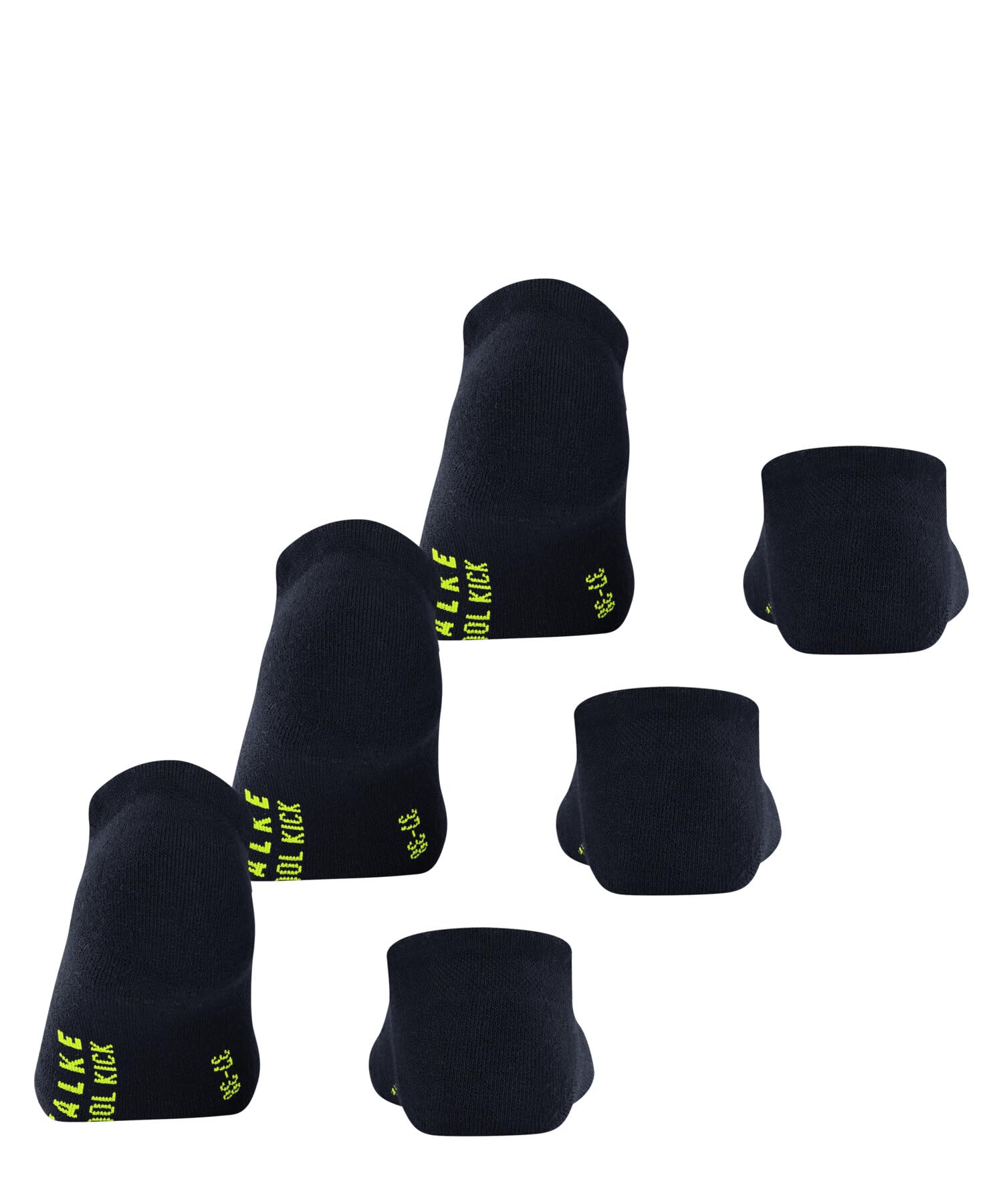 falke-cool-kick-sneaker-3er-pack-schwarz-sneakersocken image 2