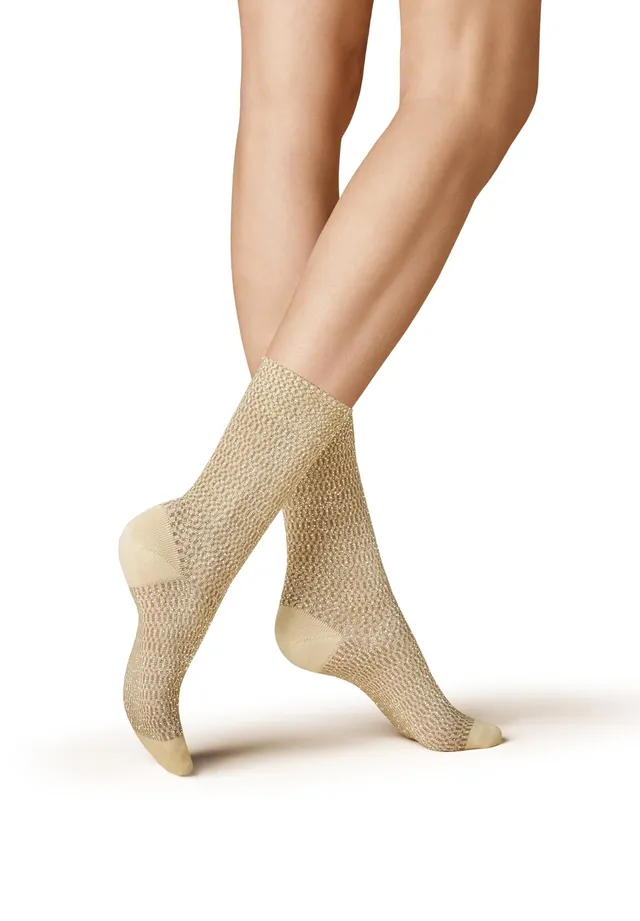 kunert-raffinesse-honeycomb-socke-creme-1690-1er-pack image 1
