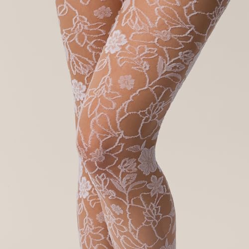 kunert-raffinesse-bridal-love-strumpfhose-44-46-braut-blumen image 6