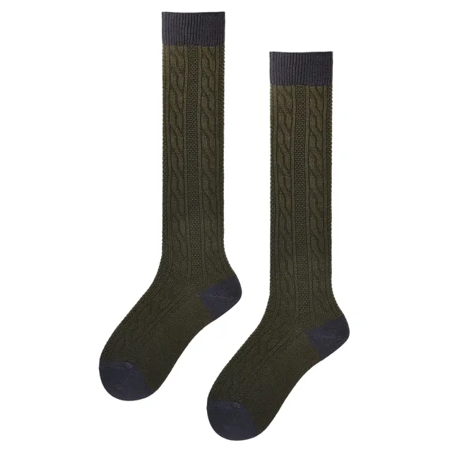 kunert-gary-heritage-kniestr-mpfe-olive-43-46-merinowolle image 1