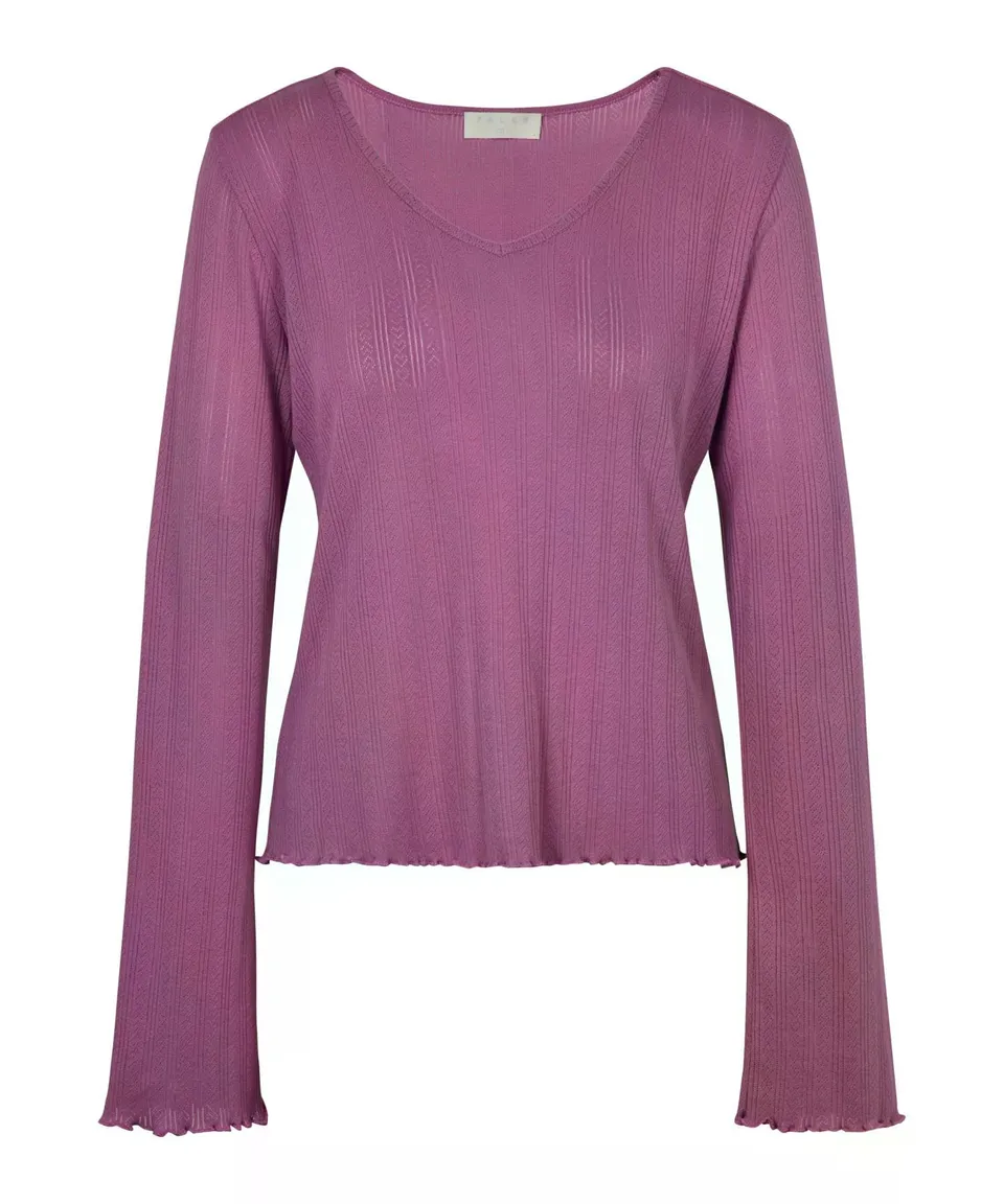 falke-true-motion-wellness-pointelle-t-shirt-v-ausschnitt image 1