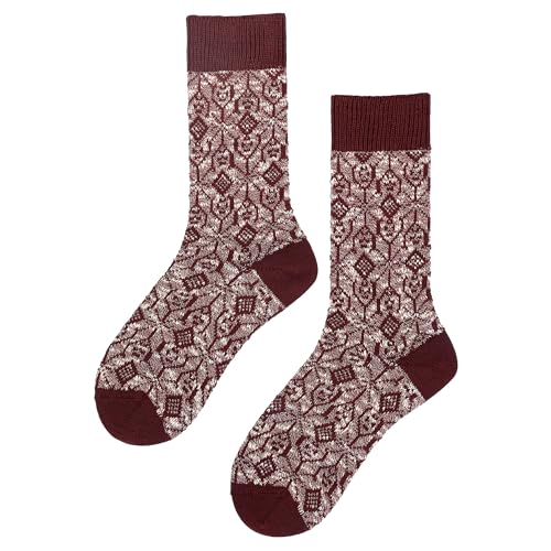 hudson-only-earthy-graphic-socken-herren-marineblau-tweed image 5