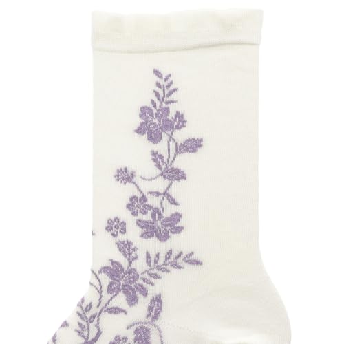 kunert-raffinesse-magical-flower-socken-offwhite-35-38-blumenmuster image 4