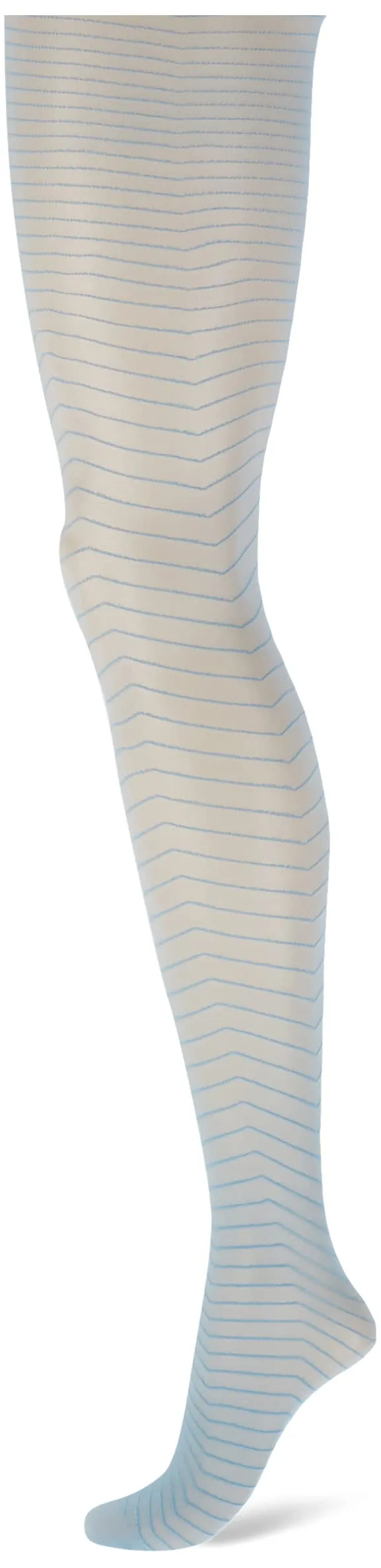 hudson-simply-line-strumpfhose-40-den-streifen-transparent image 1