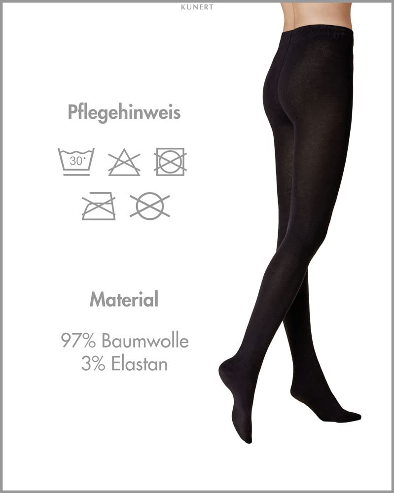 kunert-liz-strumpfhose-schwarz-40-42-baumwolle image 3