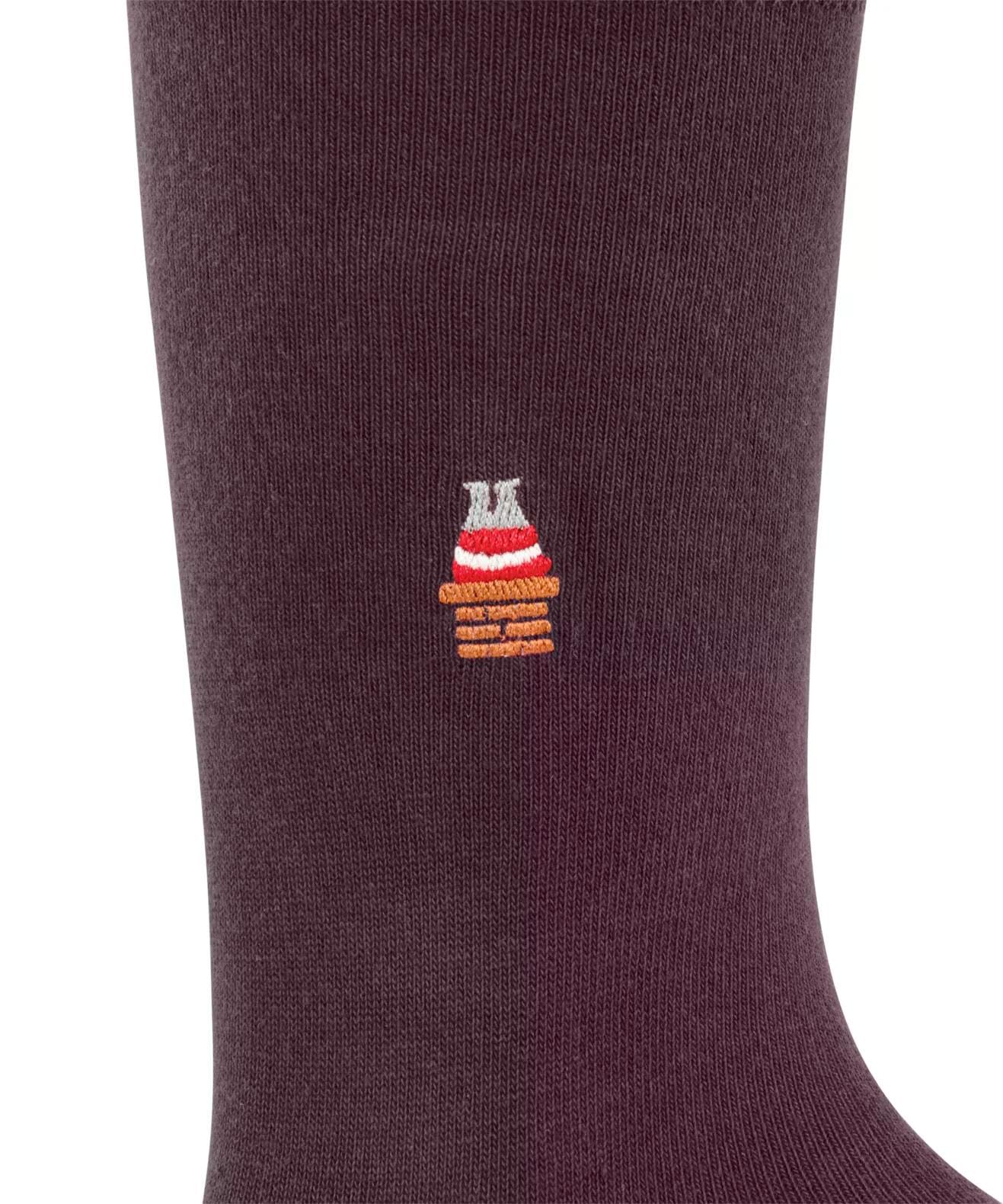 burlington-brit-style-socken-herren-rot-chianti-baumwolle image 3