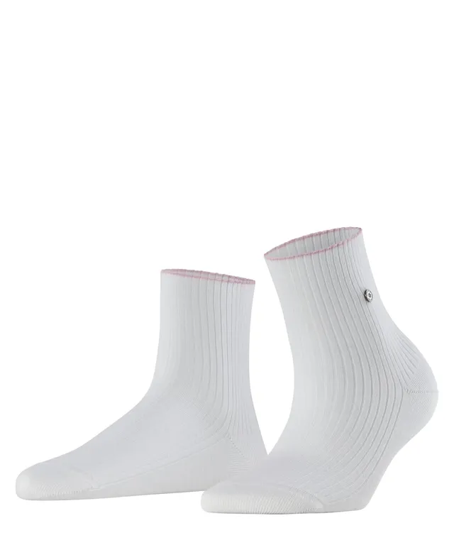 burlington-chelsea-lakeside-lace-kurzsocken-wei-baumwolle image 1