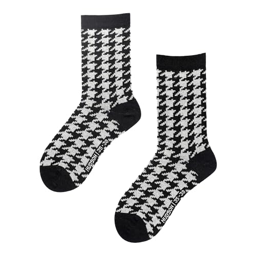 hudson-only-check-damensocken-earthy-brown-0972-karo image 8