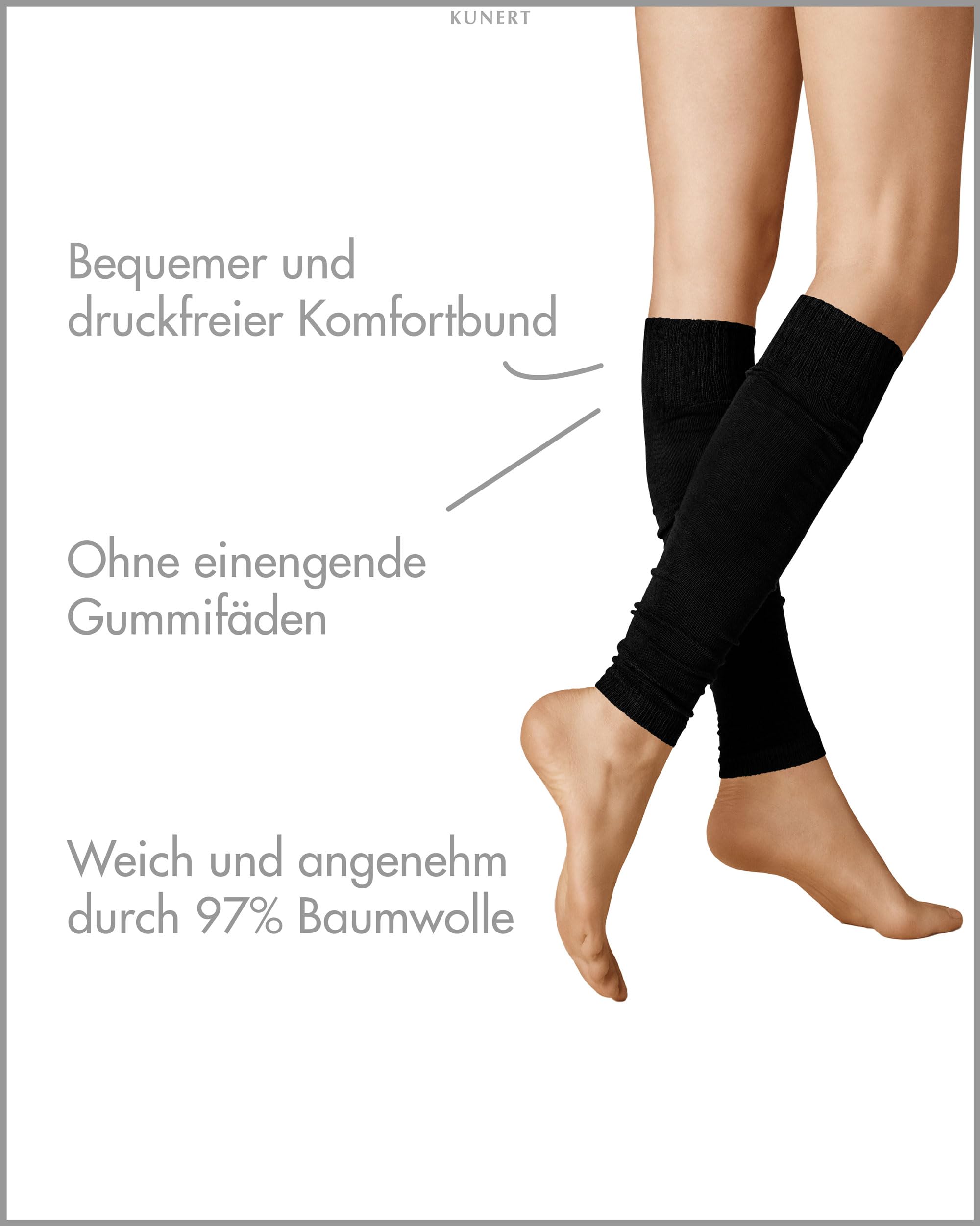 kunert-liz-stulpe-black-0070-schwarz-weich image 2