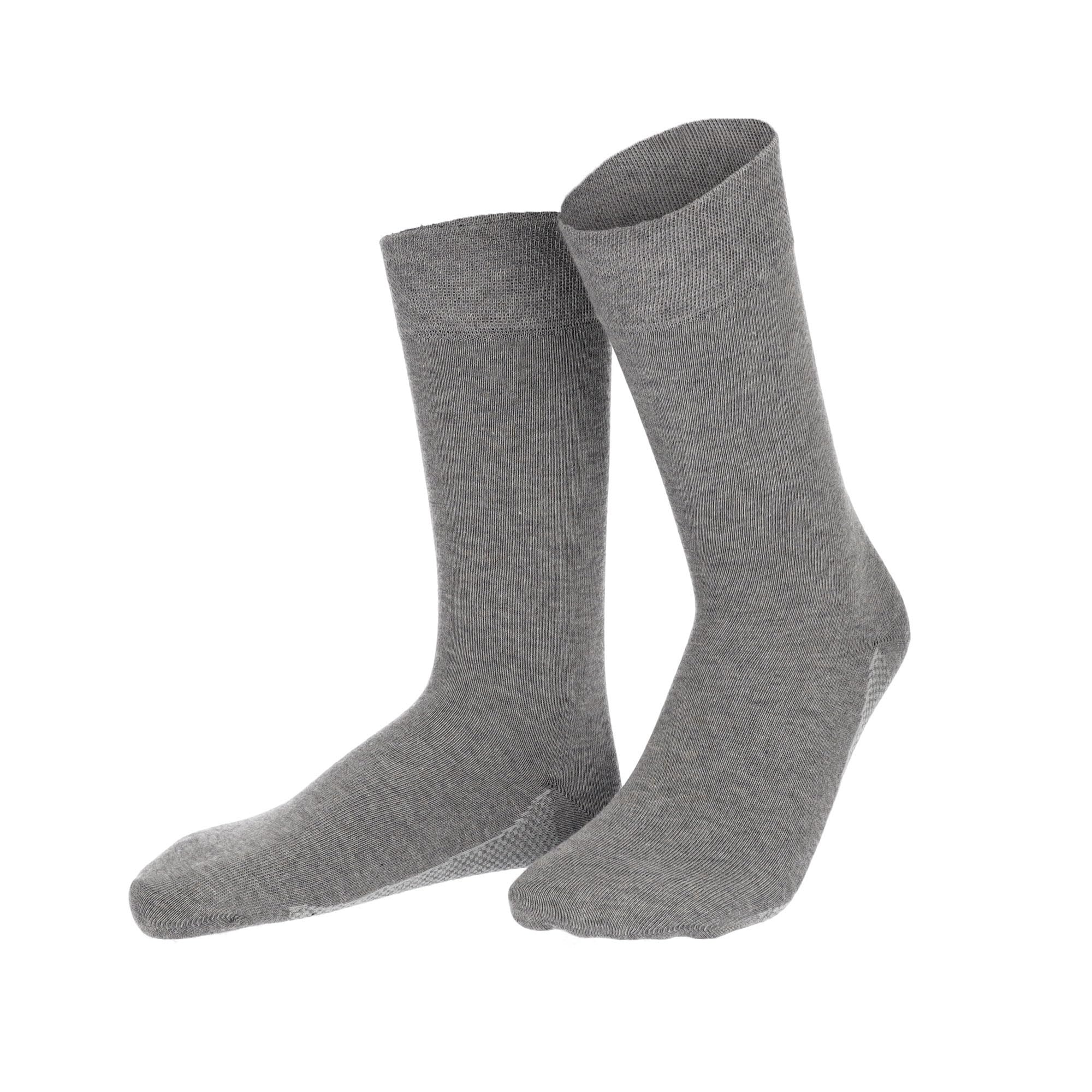 hudson-relax-dry-cotton-socken-grau-melange-43-46-1-paar image 3