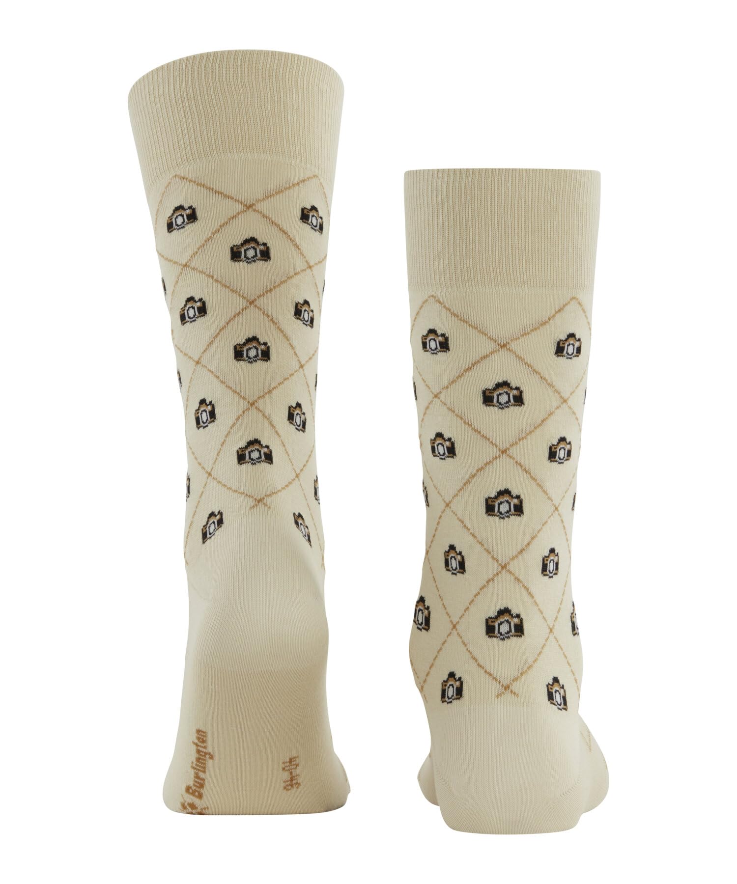 burlington-soho-vibes-snapshots-socken-schwarz-herren-baumwolle image 2
