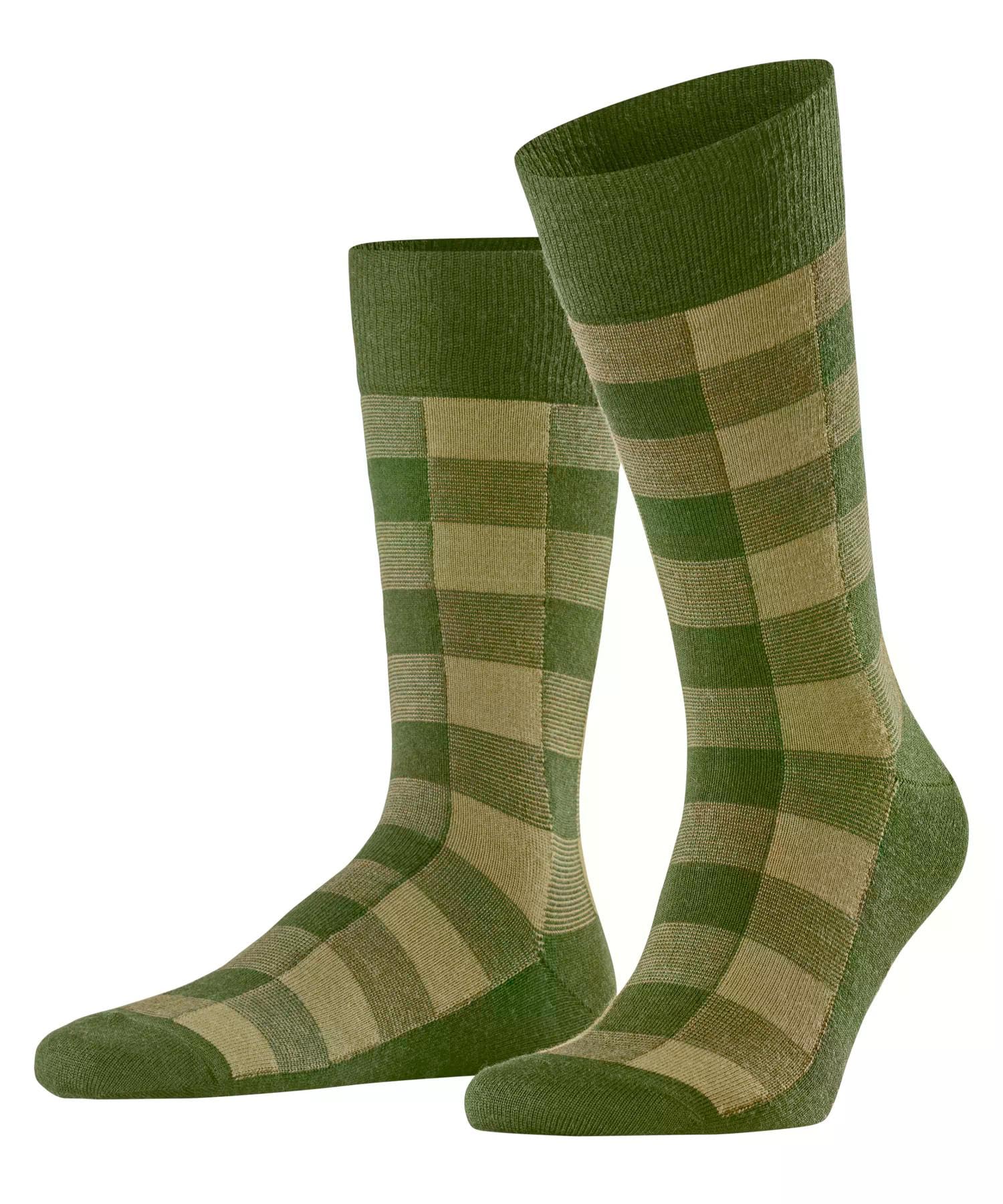 burlington-buffalo-check-herrensocken-schurwolle-rot-oxford-8430 image 8