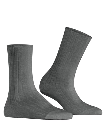 falke-cotton-touch-cotton-rib-socken-grau-39-42-baumwolle image 8