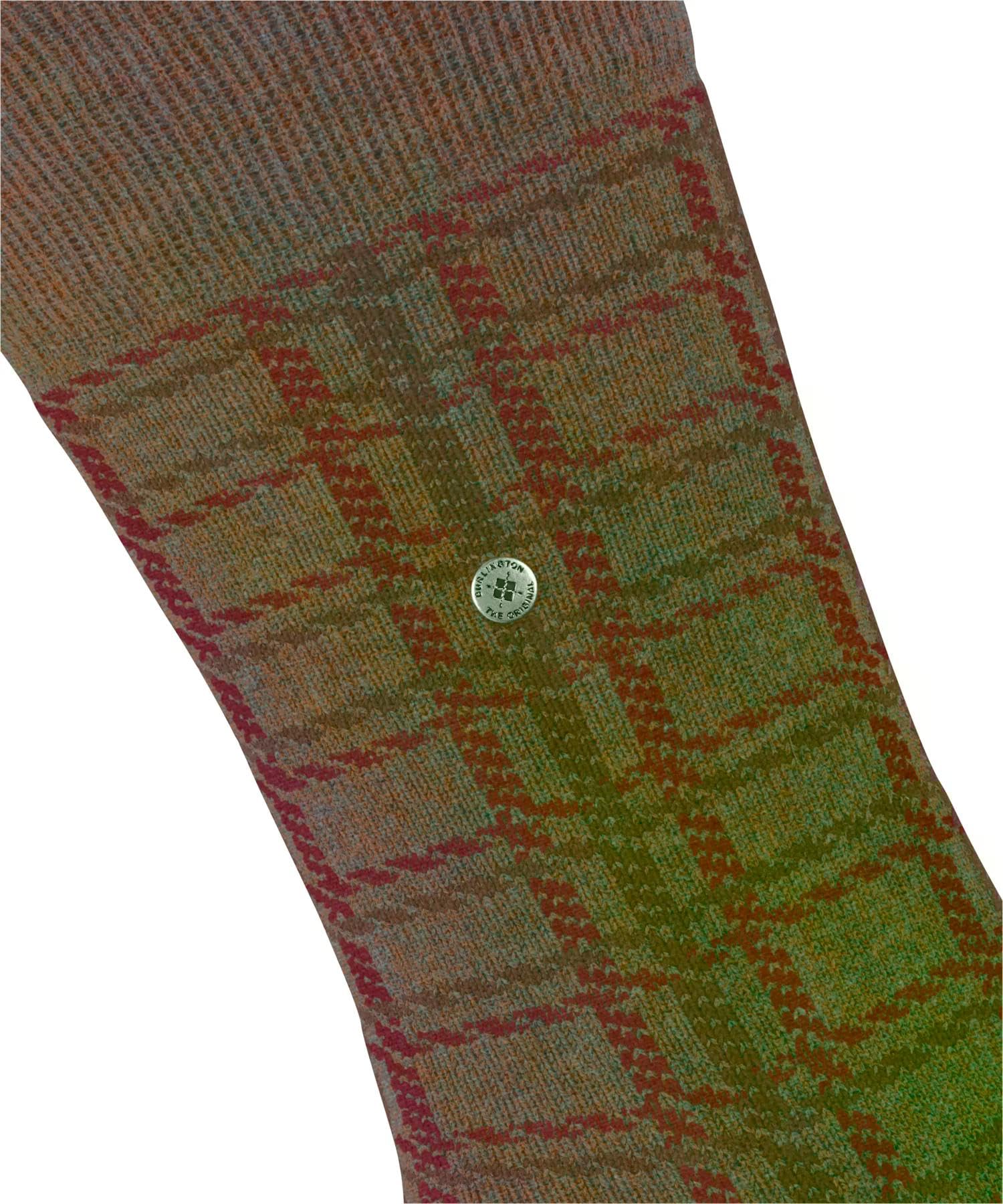burlington-grid-socken-hazel-melange-5193-1-paar-kaschmir image 3