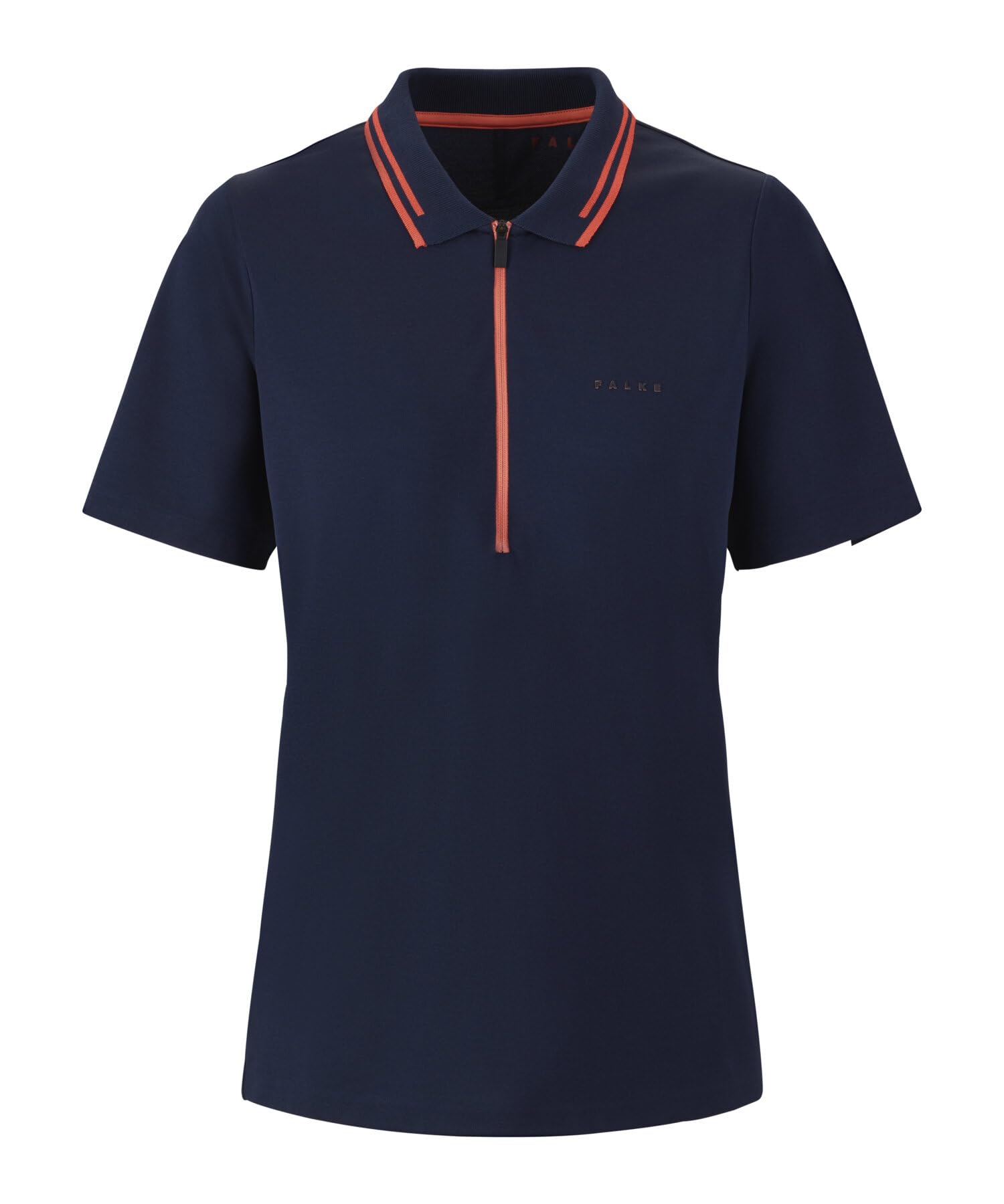 falke-golf-polo-shirt-damen-blau-pique-regular-fit image 5