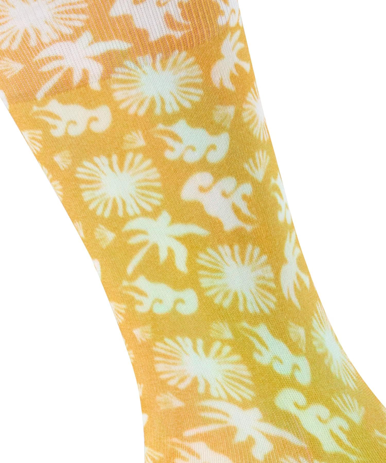 burlington-soho-vibes-lagoon-socken-gelb-baumwolle image 5